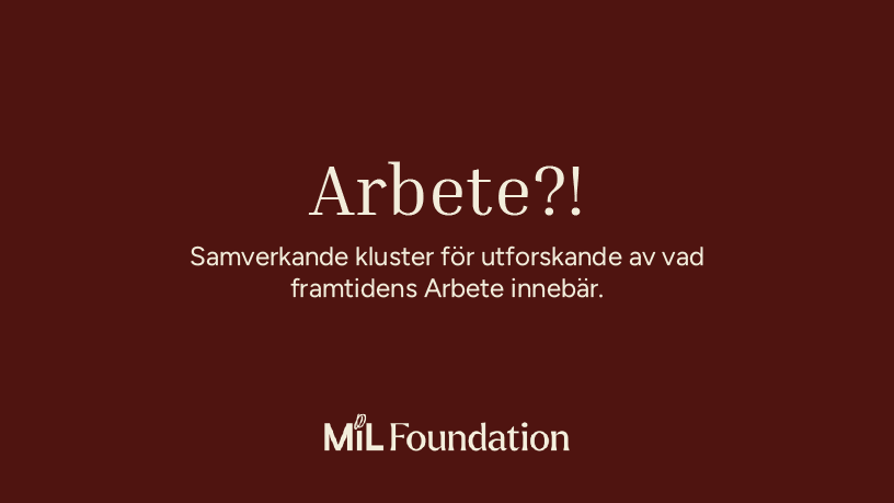 MiL Kluster för kunskapsutveckling